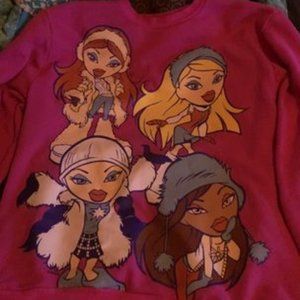 hot pink bratz sweatshirt